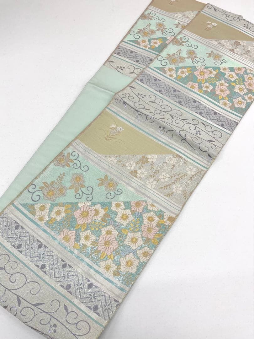袋帯 辻ヶ花 桜 正絹 六通 D616 - メルカリ