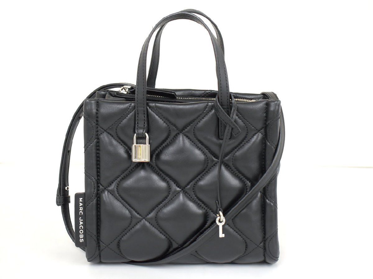 マークジェイコブス MARC JACOBS ショルダーバッグ 2WAY ブラック レディース ハンドバッグ ミニグラインド キルティング 2510LT014