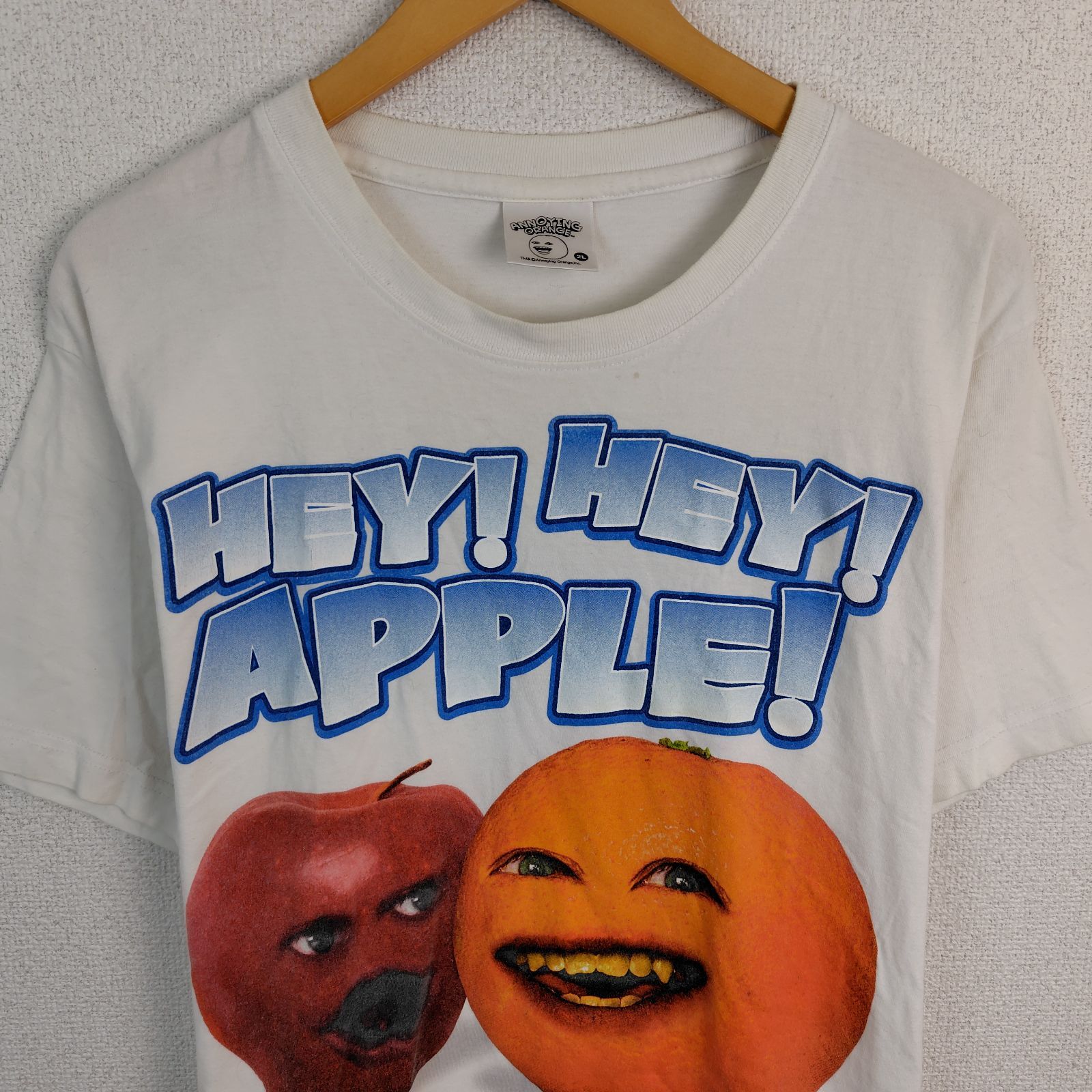 Annoying Orange アノーイングオレンジ Tシャツ キャラクタープリント