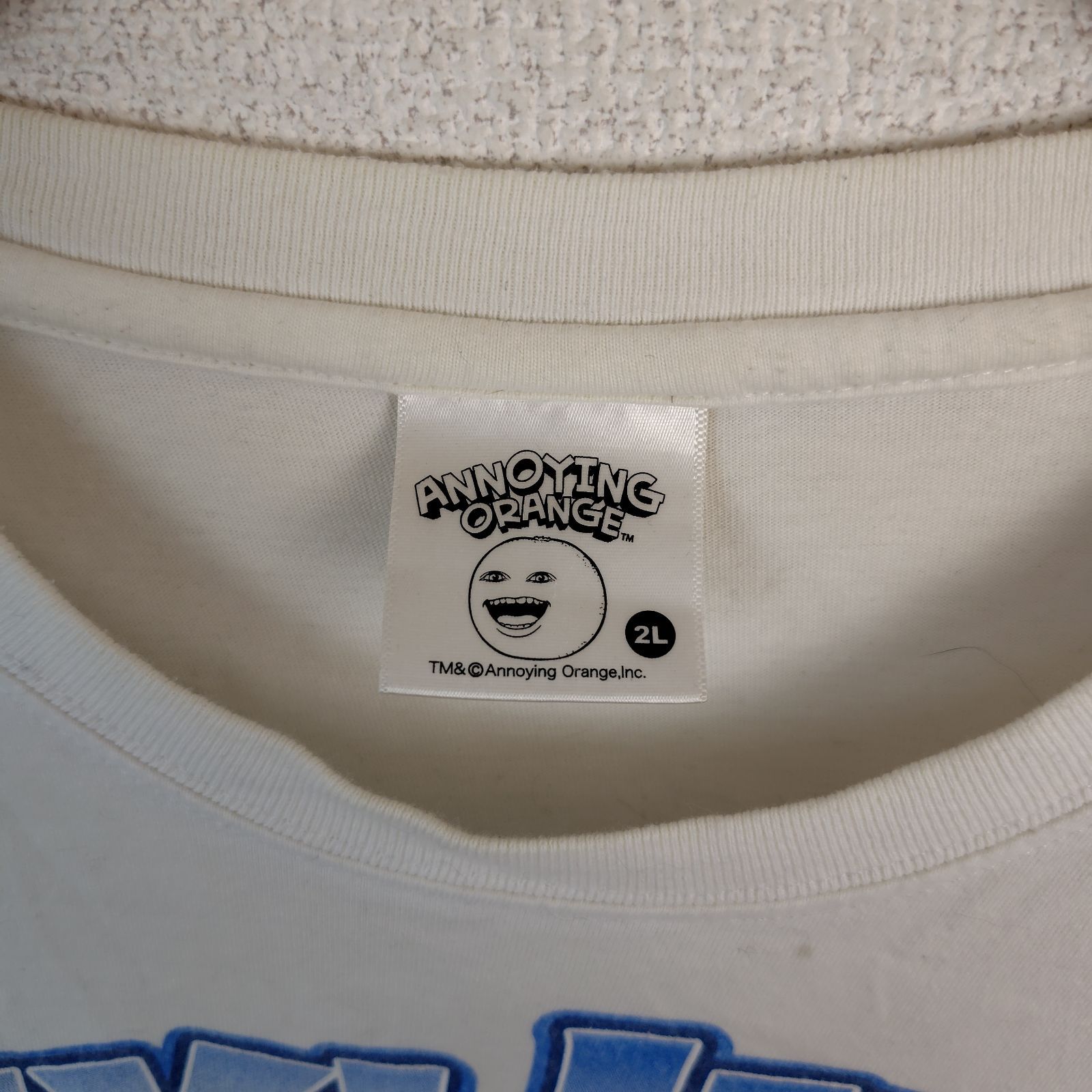 Annoying Orange アノーイングオレンジ Tシャツ キャラクタープリント