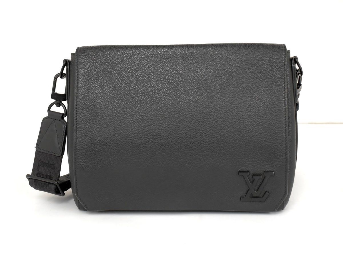ルイヴィトン LOUISVUITTON ショルダーバッグ アエログラム テイクオフ・メッセンジャー ノワール ブラック M57080 → 2511LT072