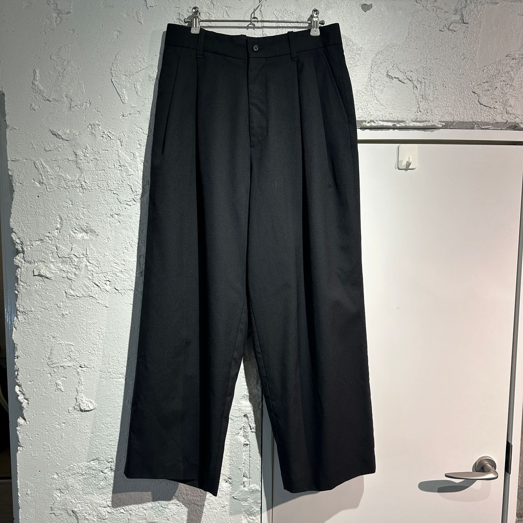 stein. シュタイン Wide Straight Trousers スラックス ST.500
