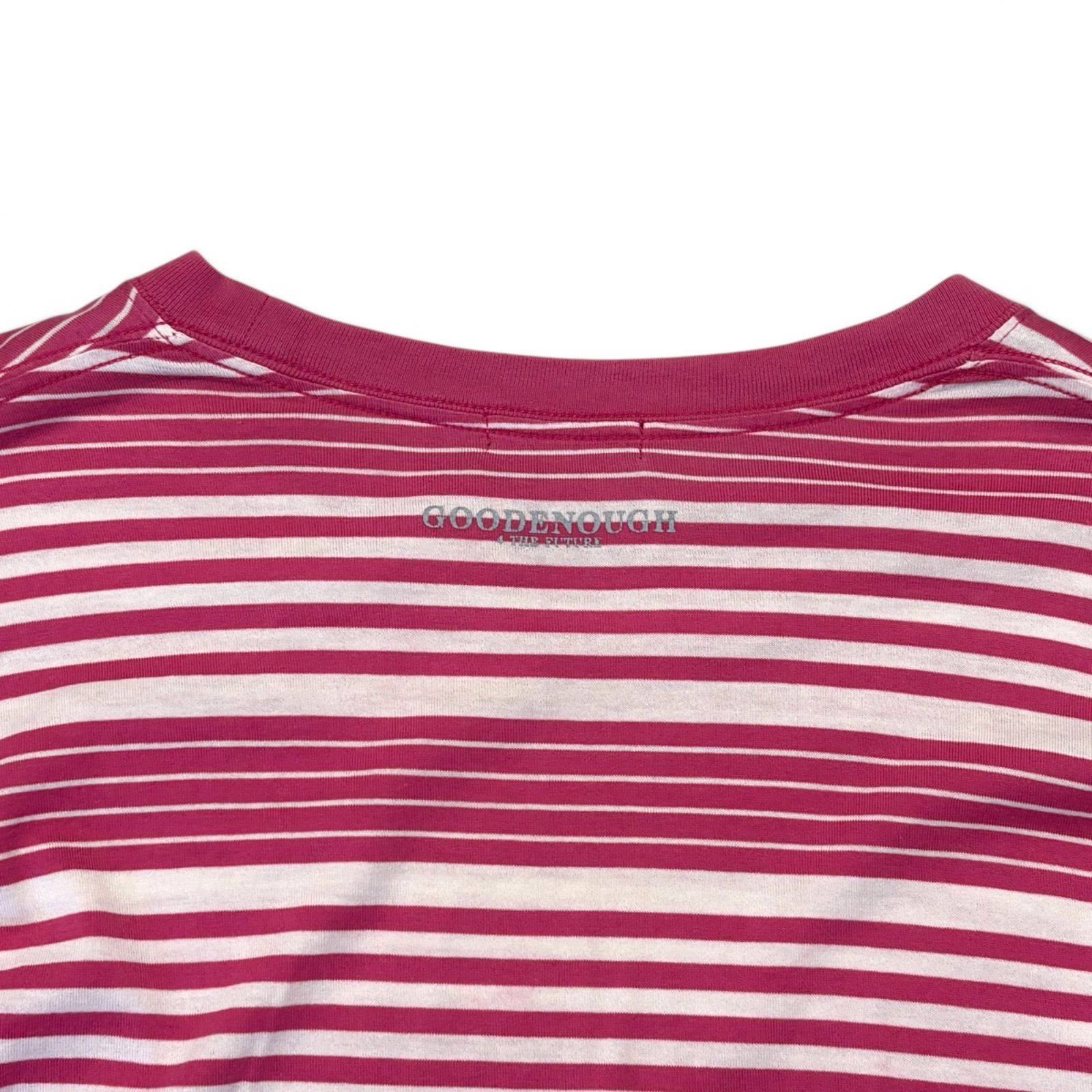 GOODENOUGH Border L/S Tee - メルカリ