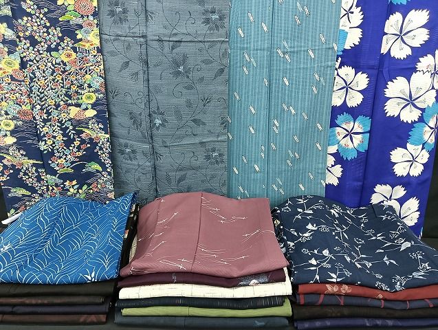 平和屋着物■夏物 小紋 絽 紗 まとめて20点 鶴 風景 更紗 松竹梅 花柄 ろうけつ染め 型染め 着用可能多数 全て正絹 mmm1038 平和屋着物□夏物 小紋 絽 紗 まとめて20点 鶴 風景 更紗 松竹梅 花柄