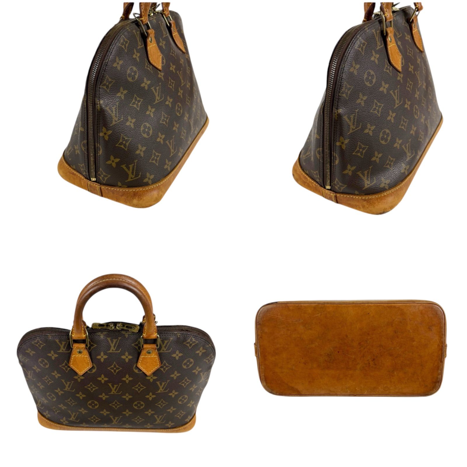 ルイヴィトン LOUIS VUITTON ハンドバッグ アルマ PM ドーム型 