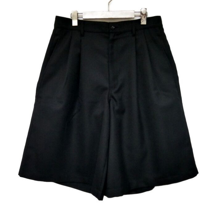 COMME des GARCONS SHIRT ワイドショーツ ブラック S COMME des GARCONS SHIRT コムデギャルソンシャツ 国内正規 25AW 2
