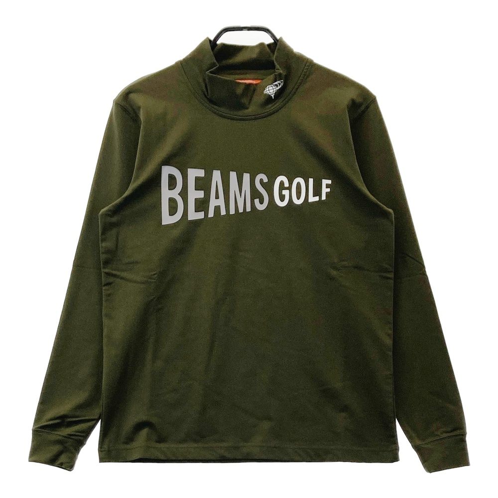 ゴルフ サイズ：M BEAMS GOLF ビームスゴルフ ハイネック 長袖Tシャツ