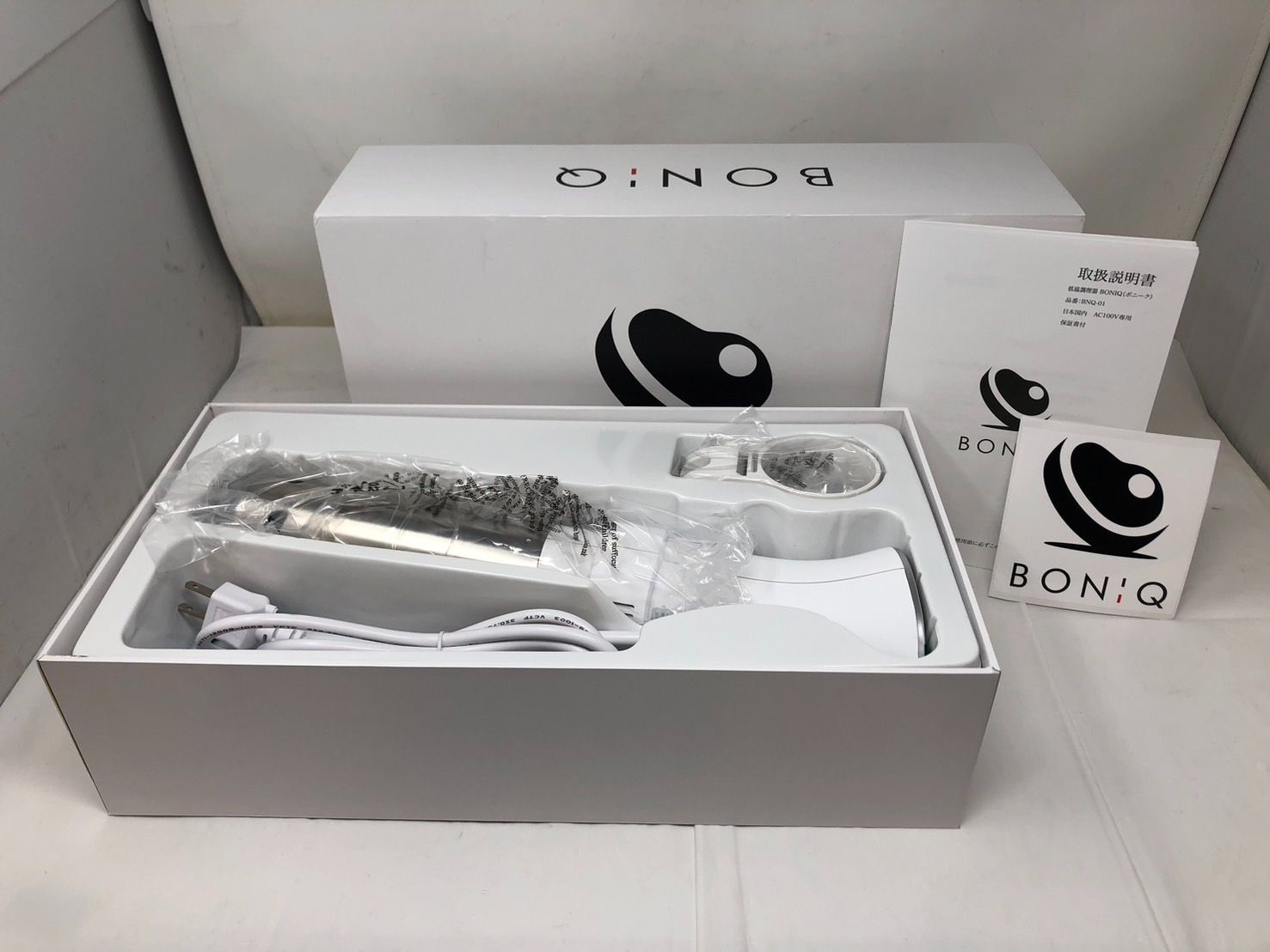 ◇未使用 BONIQ ボニーク 低温調理器 BNQ-01W シルキーホワイト◇21121