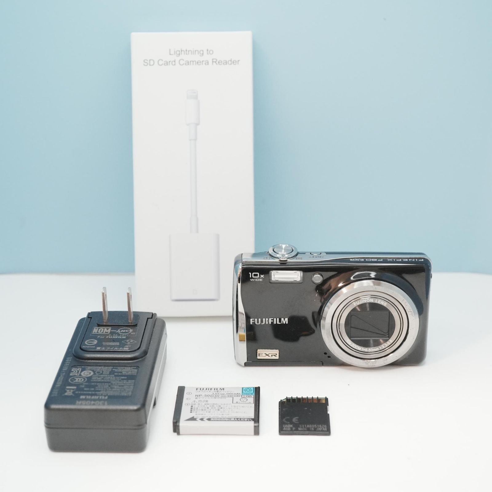 【極美品】FUJIFILM FINEPIX F80EXR 動作OK スマホ転送 Fujifilm FinePix F80EXR camera