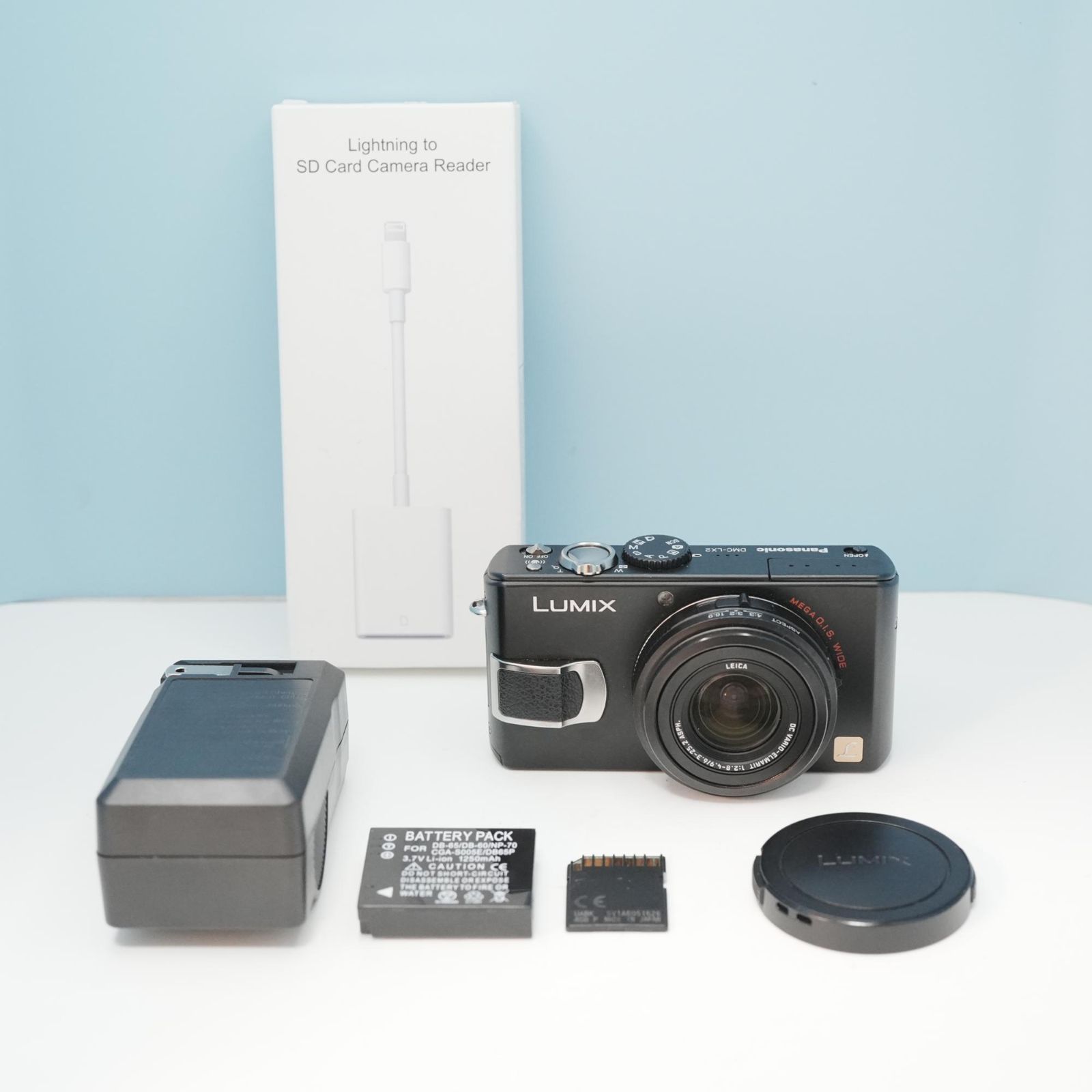 Panasonic LUMIX DMC-LX2 デジカメ スマホ転送OK フルセット 極美品