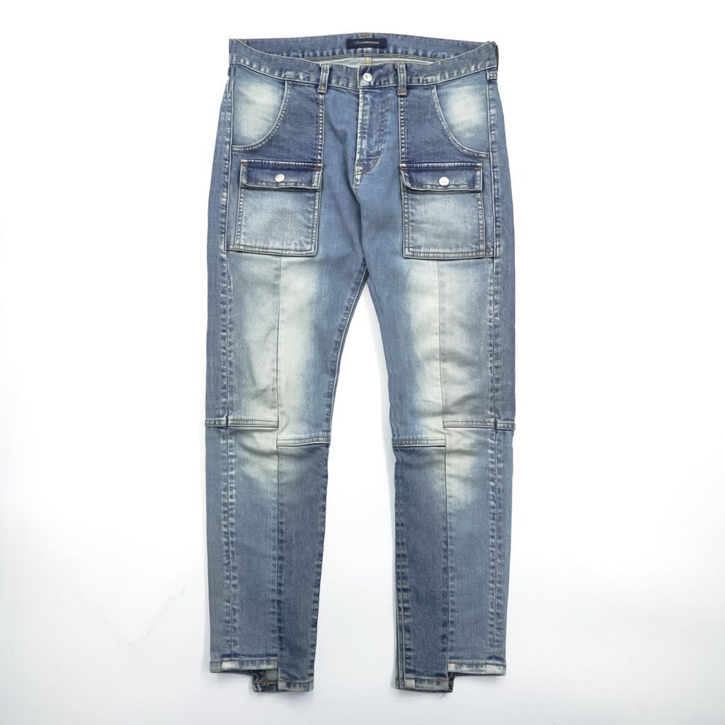 John UNDERCOVER デニムパンツ ジーンズ ブッシュパンツ M John 