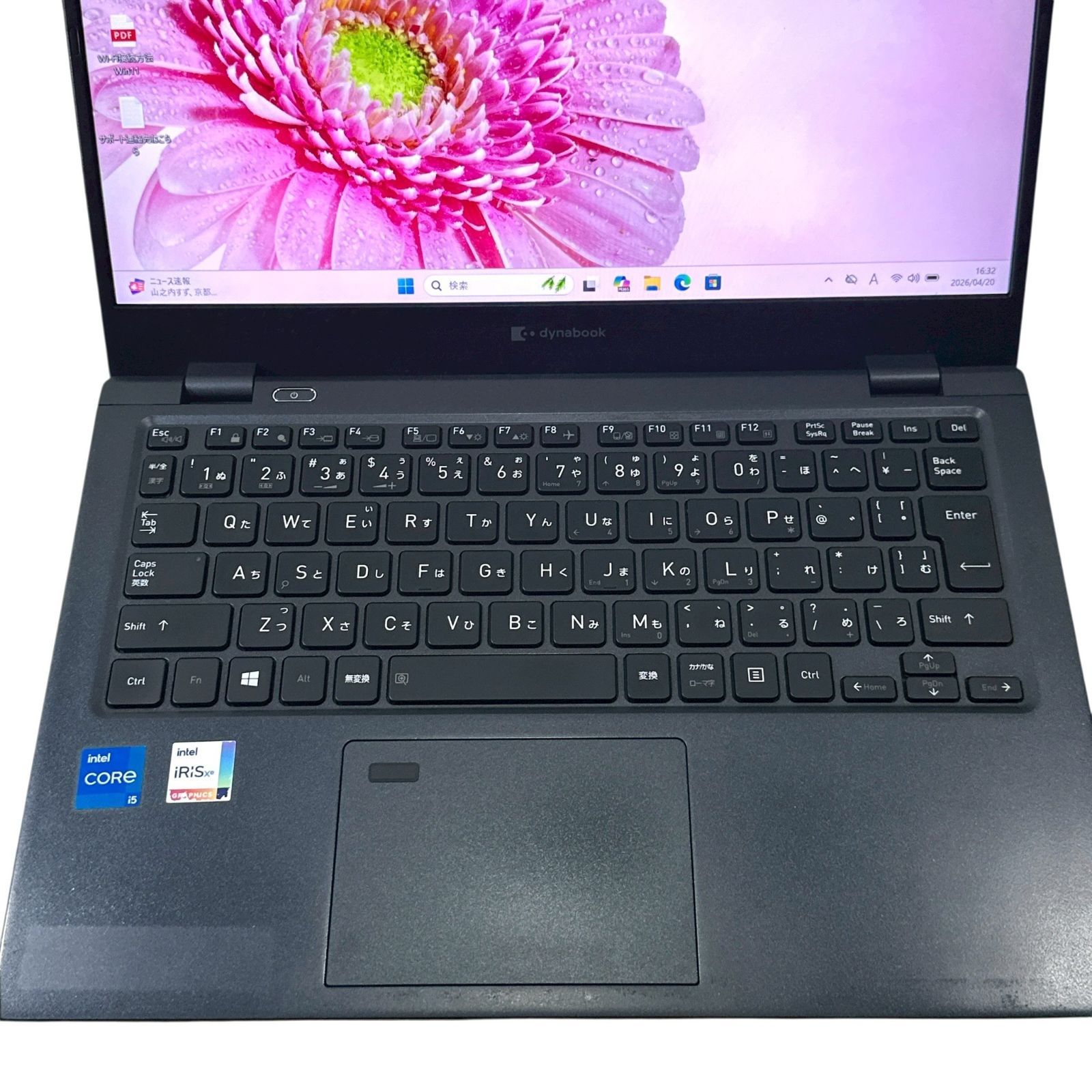 タッチ 良好 Dynabook 超軽量 爆速11世代i5 16GB 512G 5 パソコン 11
