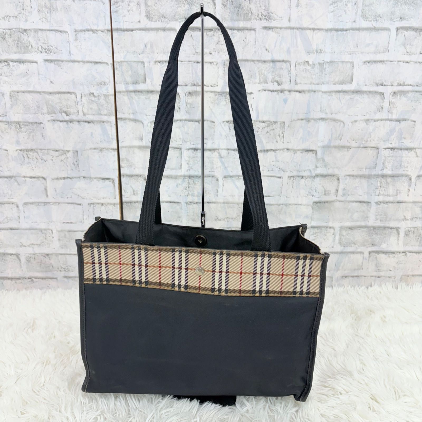 バーバリー Burberry トートバッグ ハンドバッグ レディース ノバ 