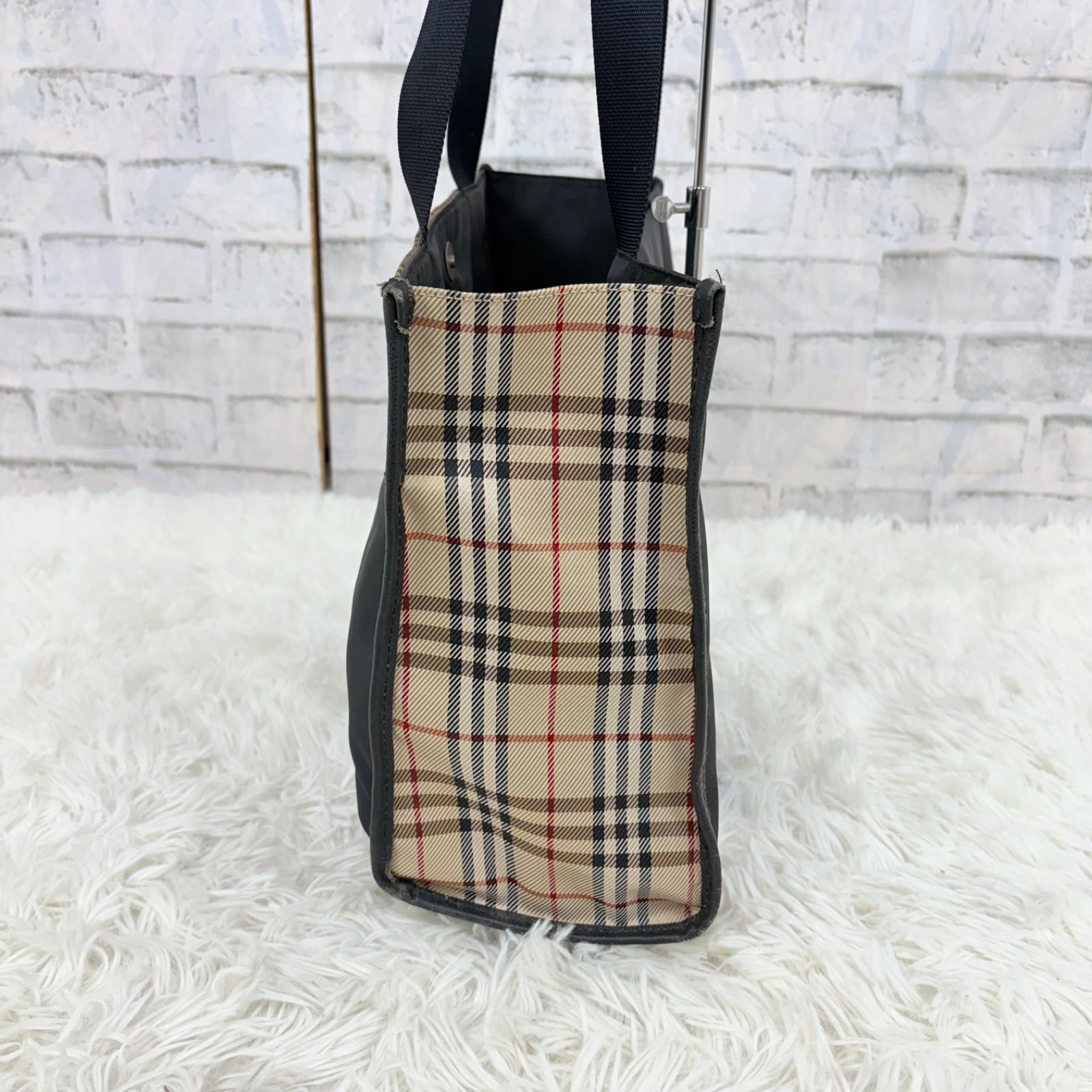バーバリー Burberry トートバッグ ハンドバッグ レディース ノバ 