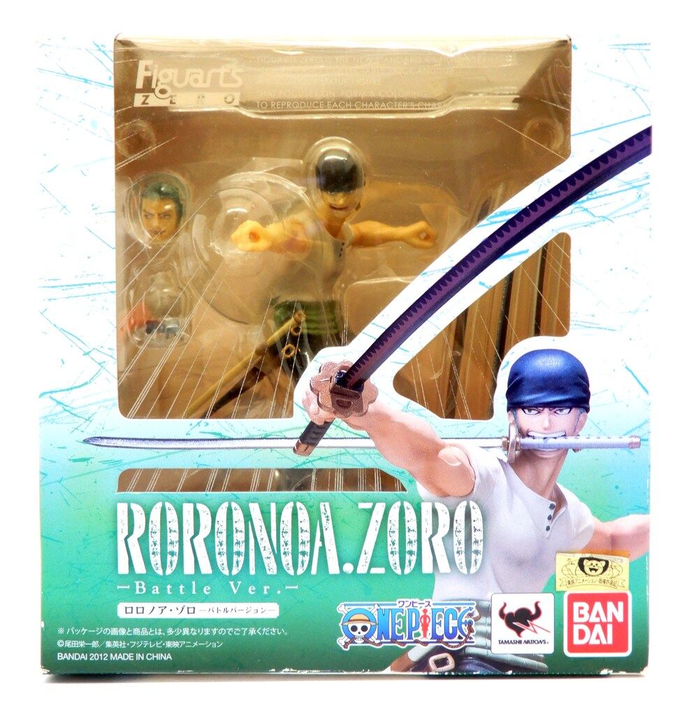 バンダイ フィギュアーツZERO ワンピース ゾロ バトルver
