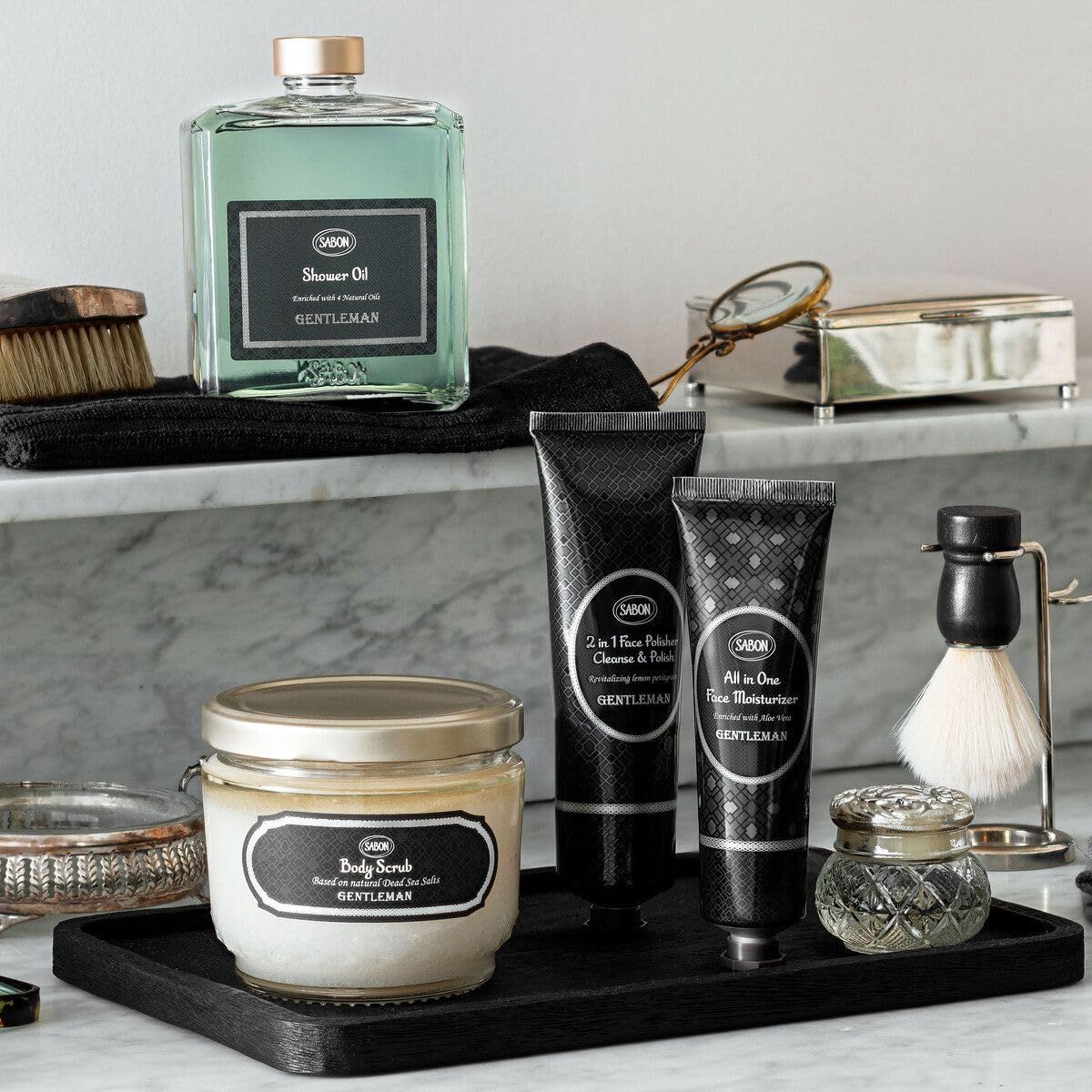 SABON サボン シャワーオイル ジェントルマン 400ml 専用ポンプ付