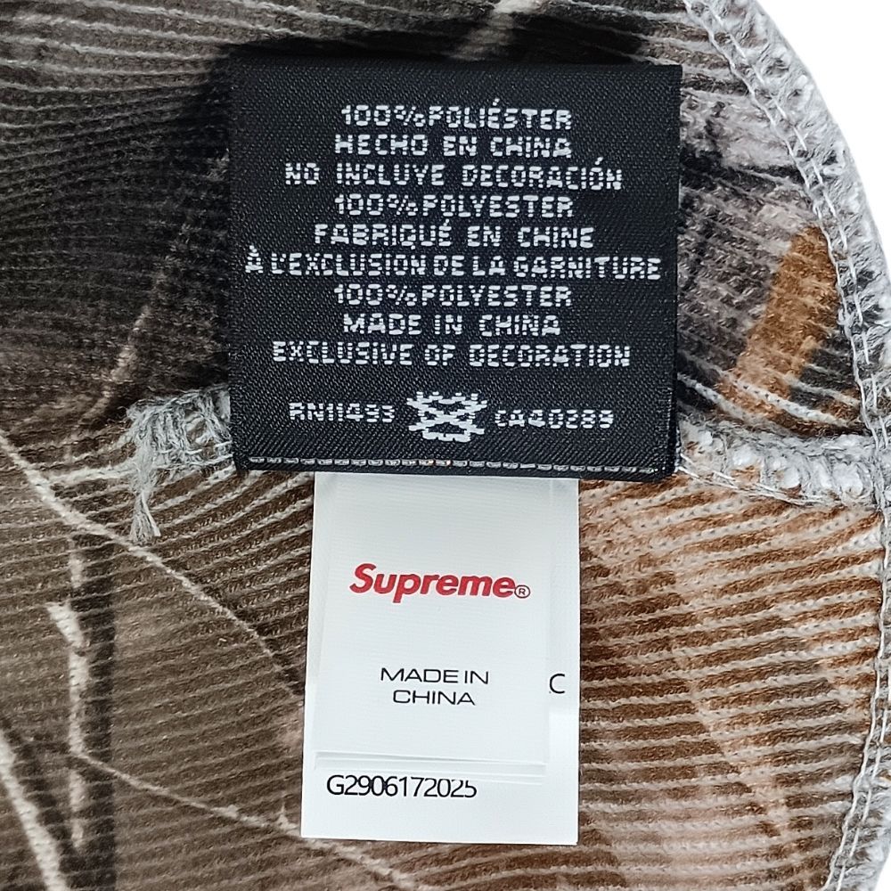 Supreme ボックスロゴビーニー（ツリーカモ） Supreme（シュプリーム） × NEW ERA 25AW BOX LOGO BEANIE REALTREE AP