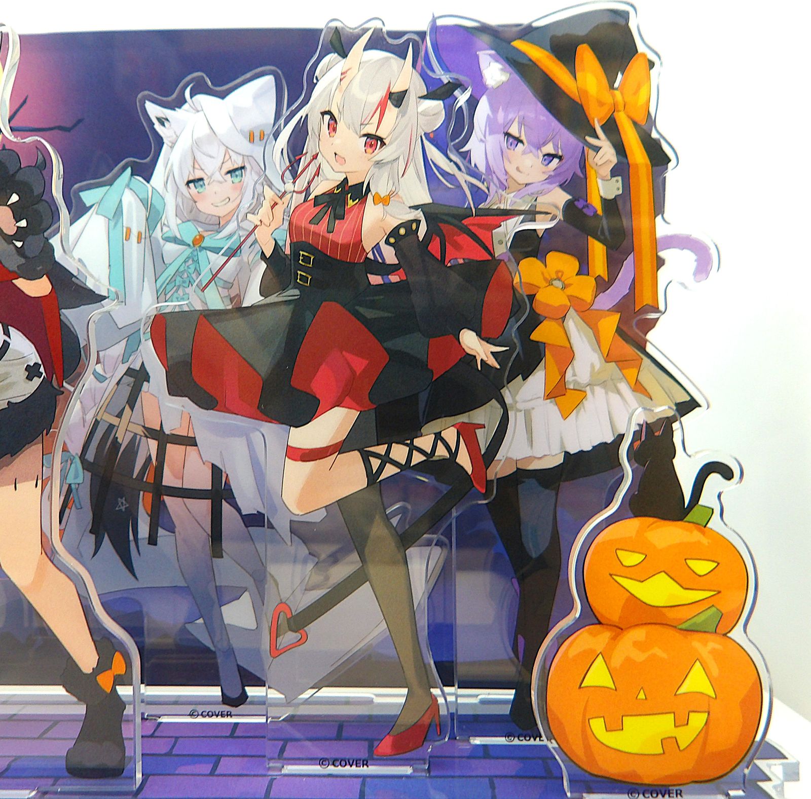 OKFAMS アクリルジオラマスタンド ホロライブ 中古】OKFAMS ハロウィンコラボ記念 アクリルジオラマスタンド