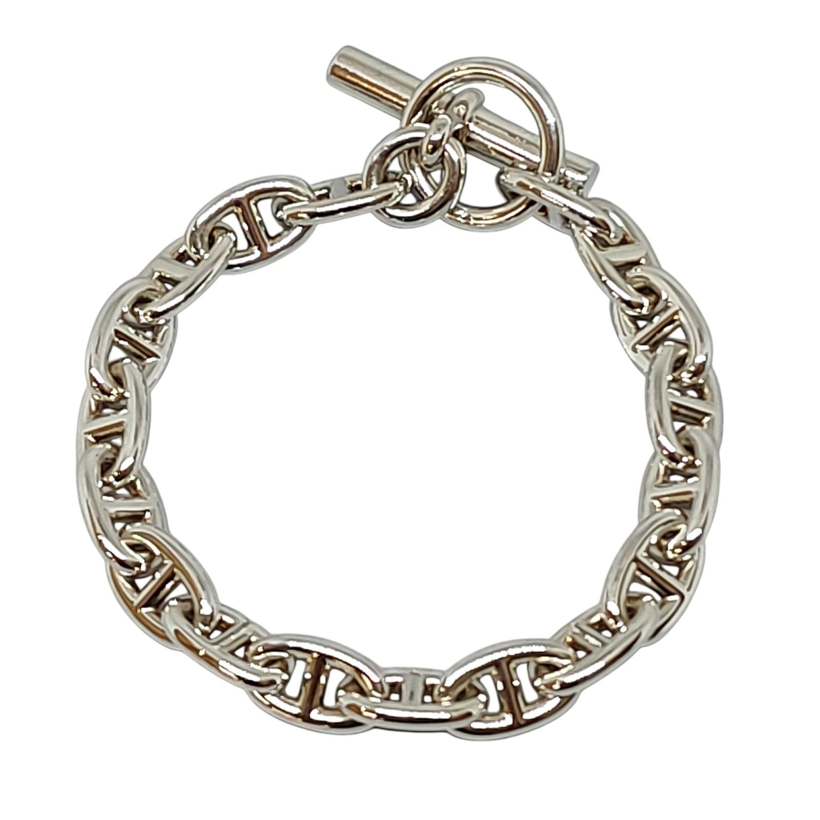 Hermes エルメス Chaine d'Ancre MM 18コマ シェーヌダンクル