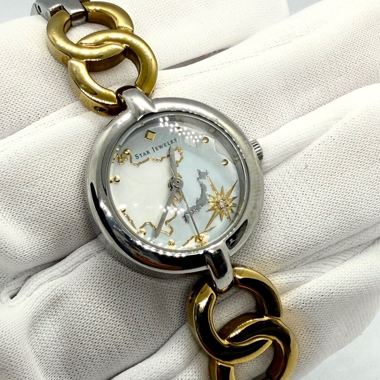 稼働】STAR JEWELRY/スタージュエリー 腕時計 2020 EARTH WATCH quartz 稼働】STAR JEWELRY/スタージュエリー 腕時計 2020 EARTH WATCH quartz