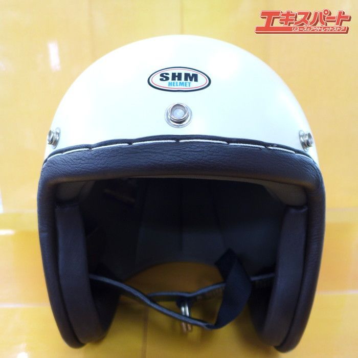 立花　SHM アイボリー 『マット』ジェットヘルメットGT·NP-1未使用に近い 立花 SHM アイボリー 『マット』ジェットヘルメットGT·NP-1未使用に
