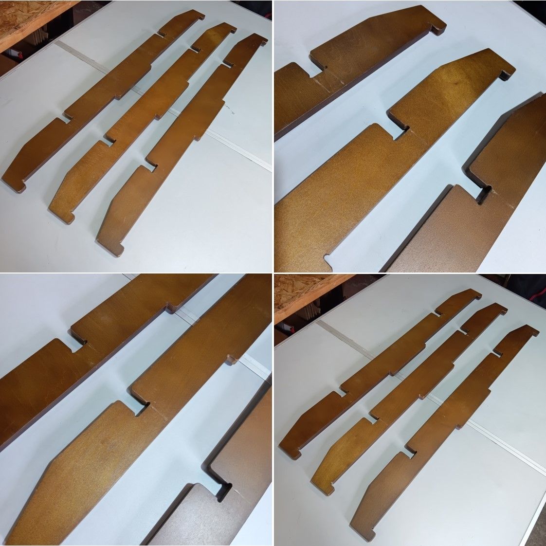 ◇Hilander(ハイランダー) プライウッド ヘキサゴンテーブルBIG 耐荷重