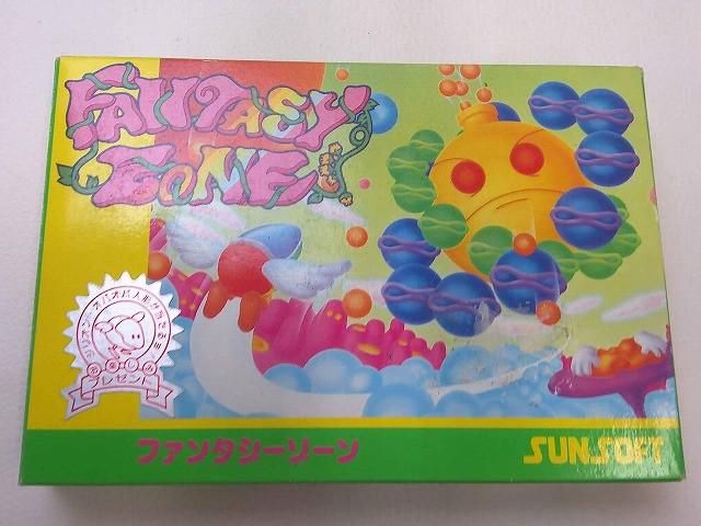 ゲーム ファミコン ソフト ファンタジーゾーン 箱 説明書付き 品