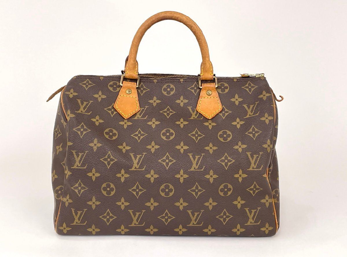 ルイヴィトン LOUIS VUITTON ボストンバッグ モノグラム スピーディ 30 M41526 現状品 パドロック 鍵欠品 → 2512LA011