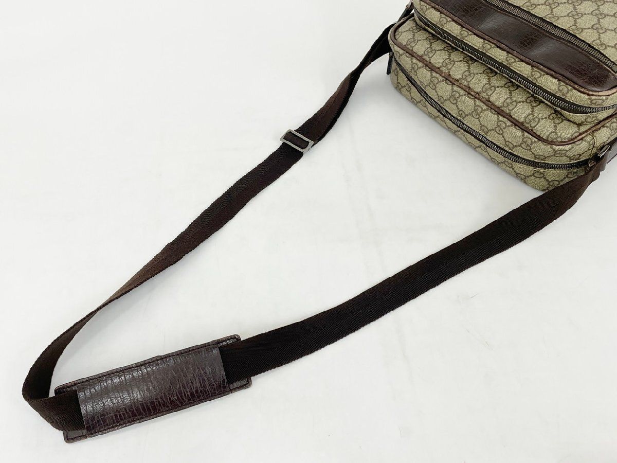 グッチ GUCCI ショルダーバッグ GGスプリーム 114531 メッセンジャーバッグ → 2602LA009 グッチ GUCCI ショルダーバッグ GGスプリーム 114531 メッセンジャー