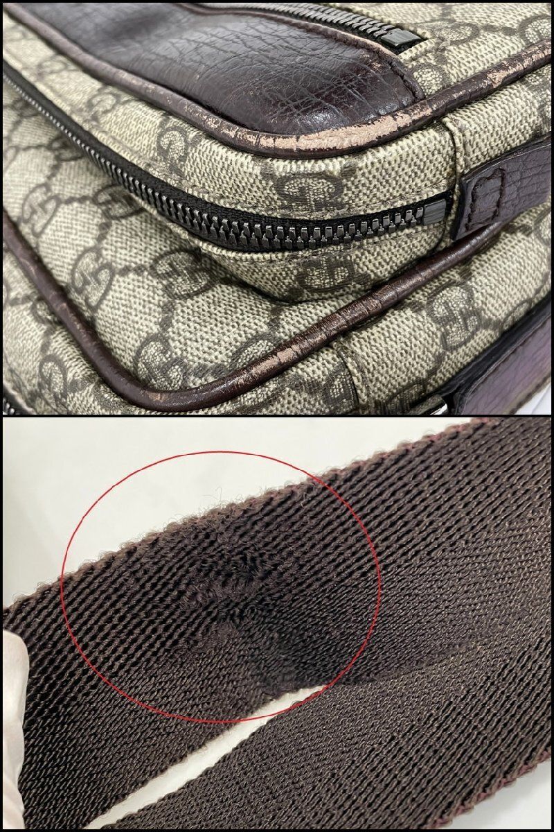 グッチ GUCCI ショルダーバッグ GGスプリーム 114531 メッセンジャーバッグ → 2602LA009 GG グッチ メッセンジャー ショルダーバッグ 114531 GGスプリーム