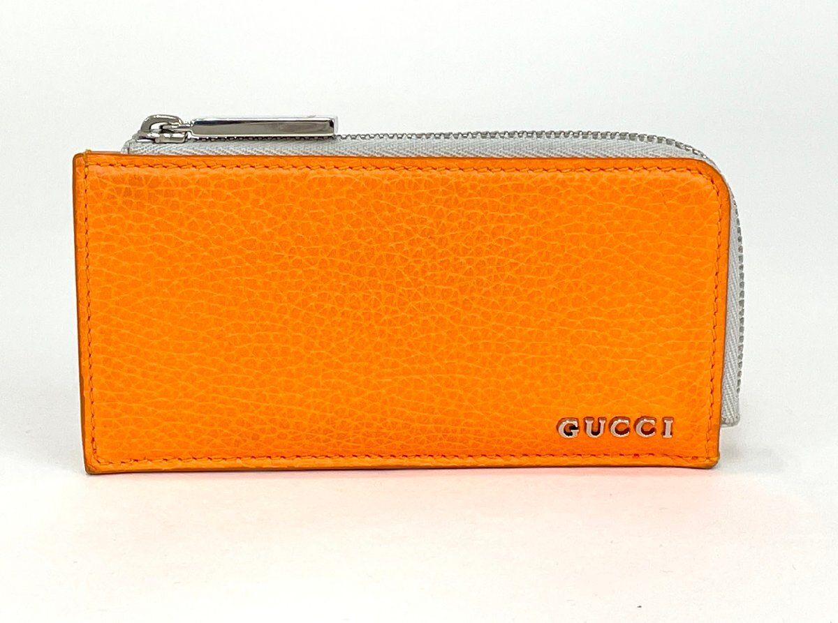 グッチ GUCCI 日本限定 バイカラー ジップ カードケース 795286 2184 保存袋 箱付き ウォレット → 2602LA016 グッチ GUCCI 日本限定 バイカラー ジップ カードケース 795286 2184