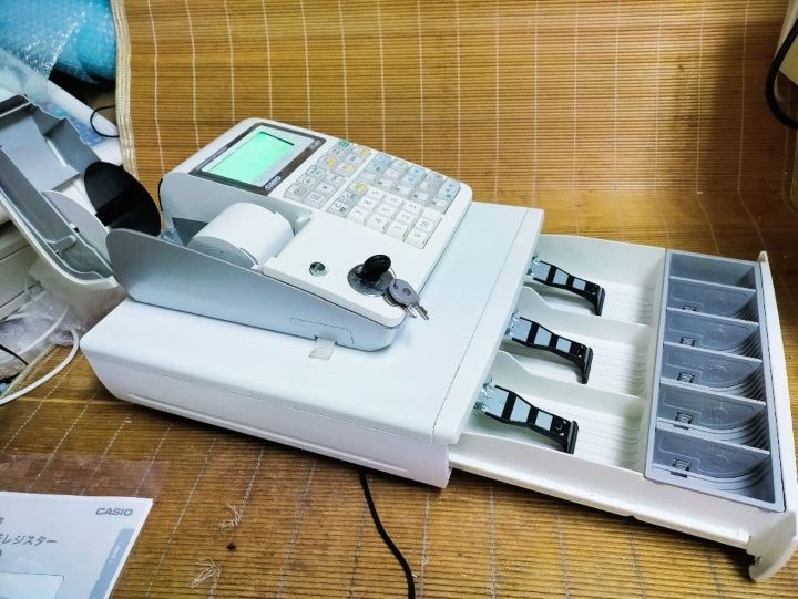 カシオレジスター TE-400 フル設定無料 PC連携売上管理 890888 - メルカリ