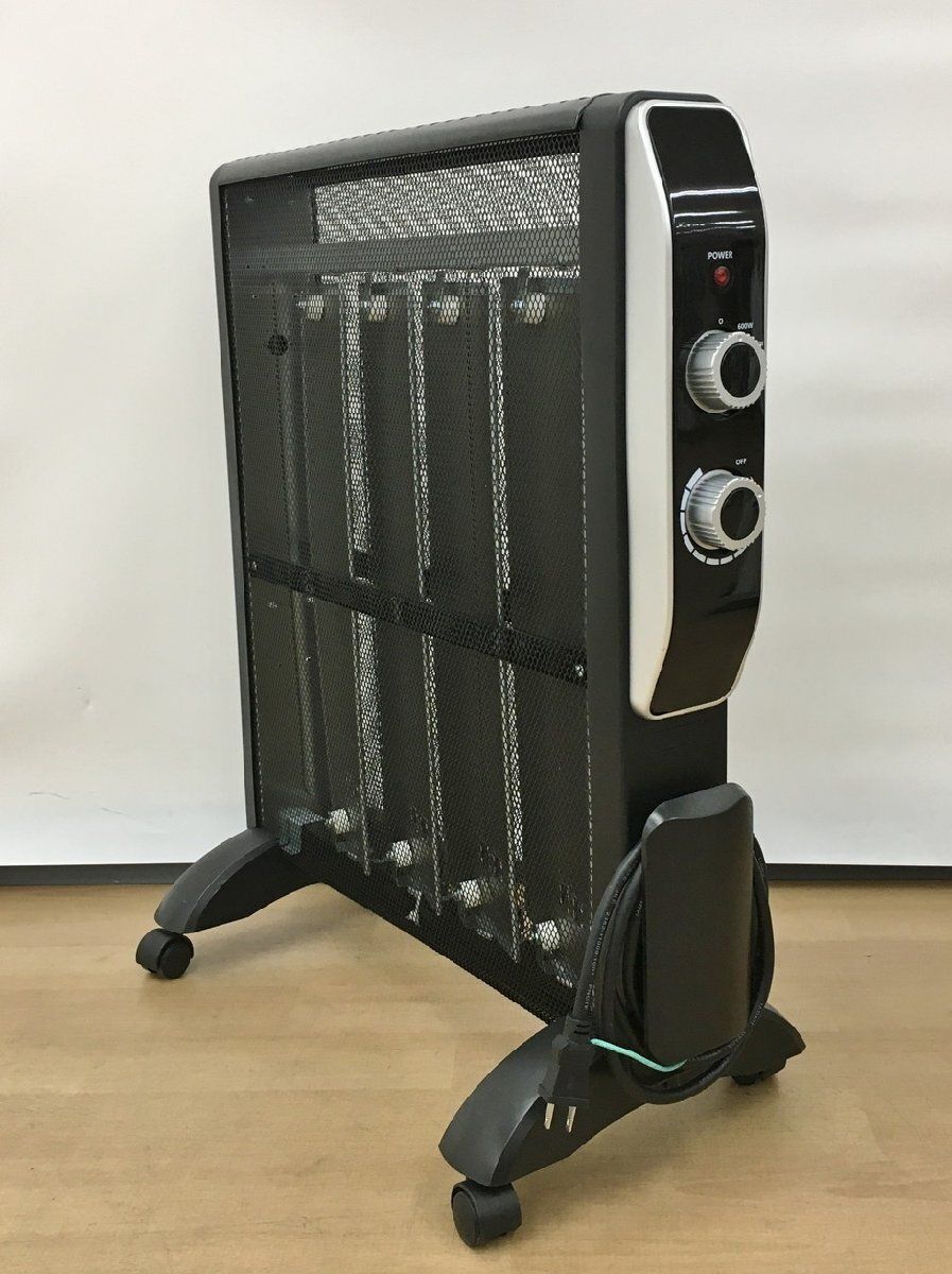 カイホウジャパン　パネルヒーター　NX-WPH01BK 遠赤両面パネルヒーター マイカ NX-WPH01BK カイホウジャパン ブラック