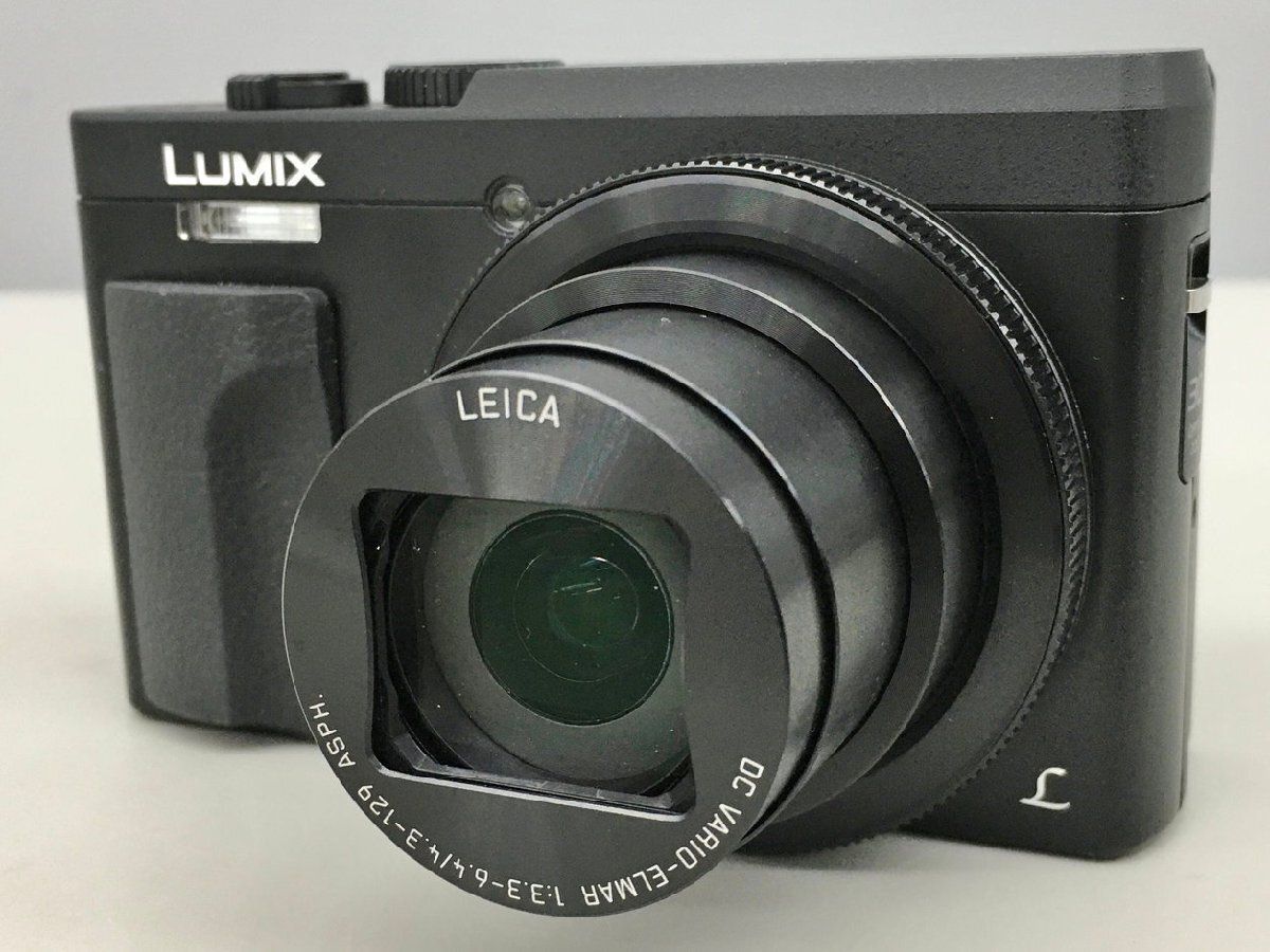 コンパクトデジタルカメラ LUMIX DC-TZ90 LEICA 4.3-129mm/F:3.3-6.4 ブラック 2110万画素 Panasonic 4K対応 光学30倍ズーム → 2508LR001