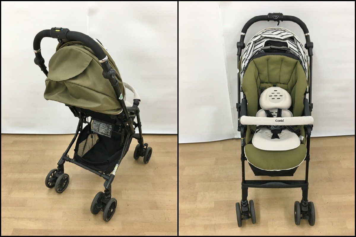 コンビ COMBI A型ベビーカー メチャカルオート4キャス エッグショック