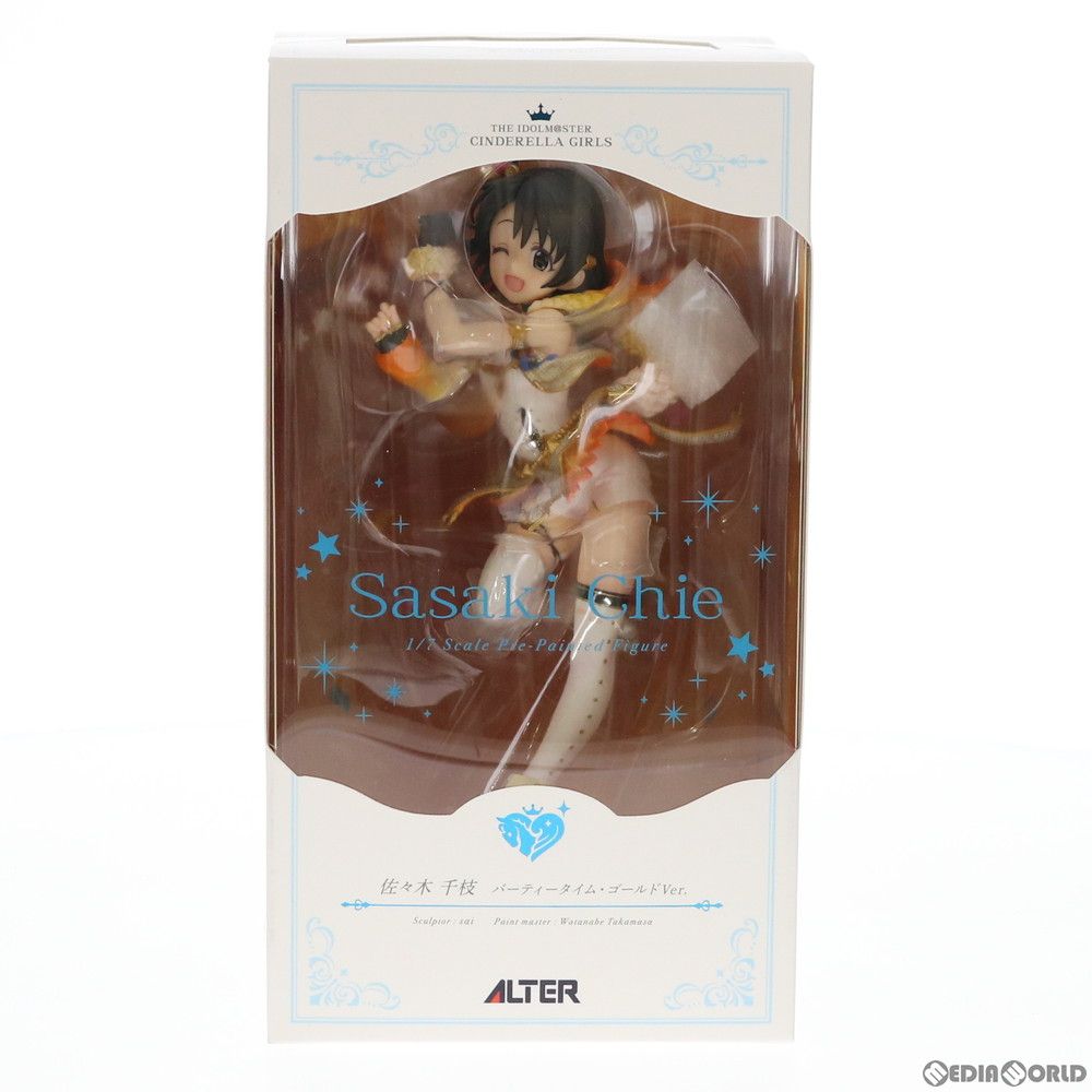 シンデレラ - 佐々木千枝(ささきちえ) パーティータイム・ゴールドVer. アイドルマスター シンデレラガールズ 1/7 完成品 フィギュア アルター 佐々木千枝(ささきちえ) パーティータイム・ゴールドVer. アイドル