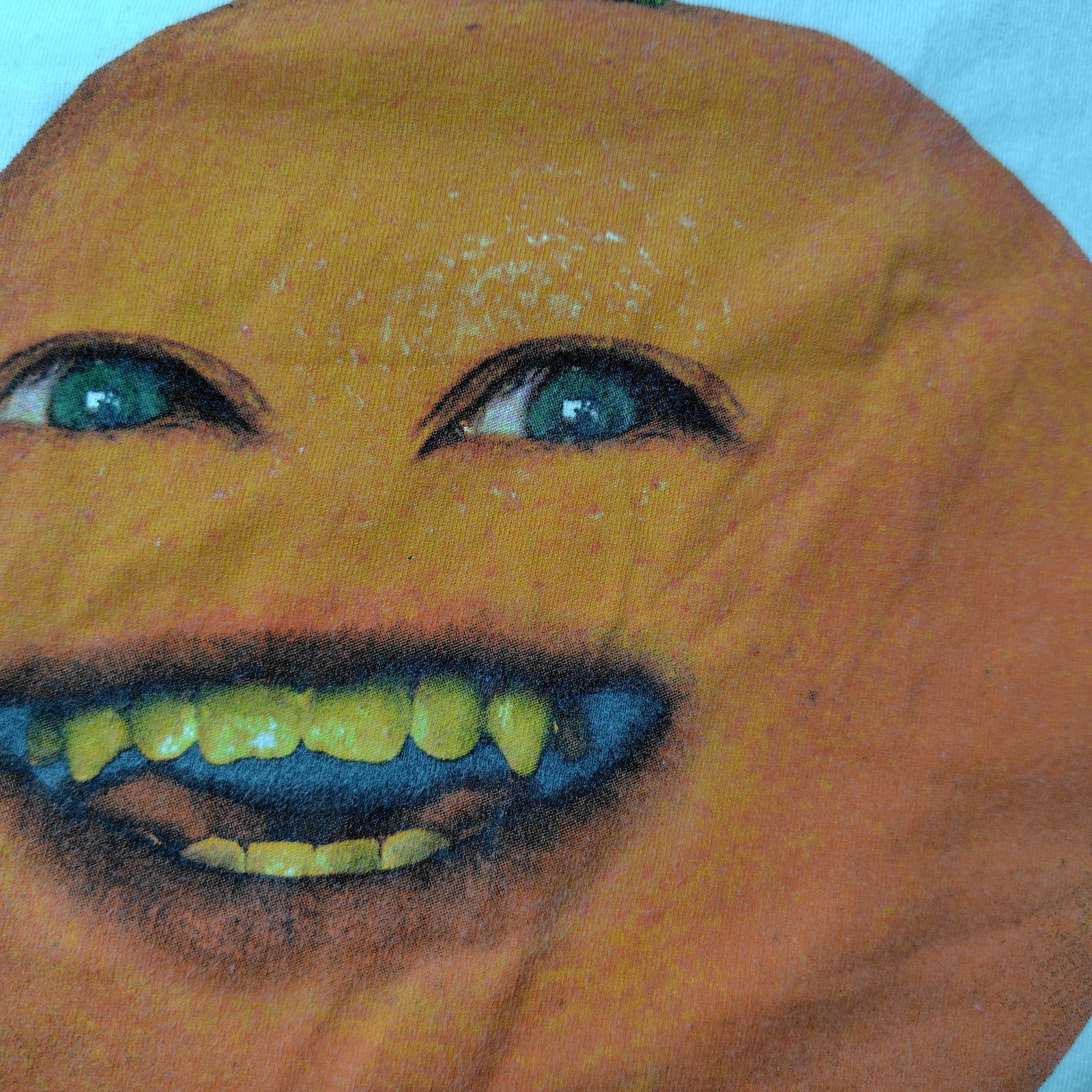 Annoying Orange アノーイングオレンジ Tシャツ キャラクタープリント