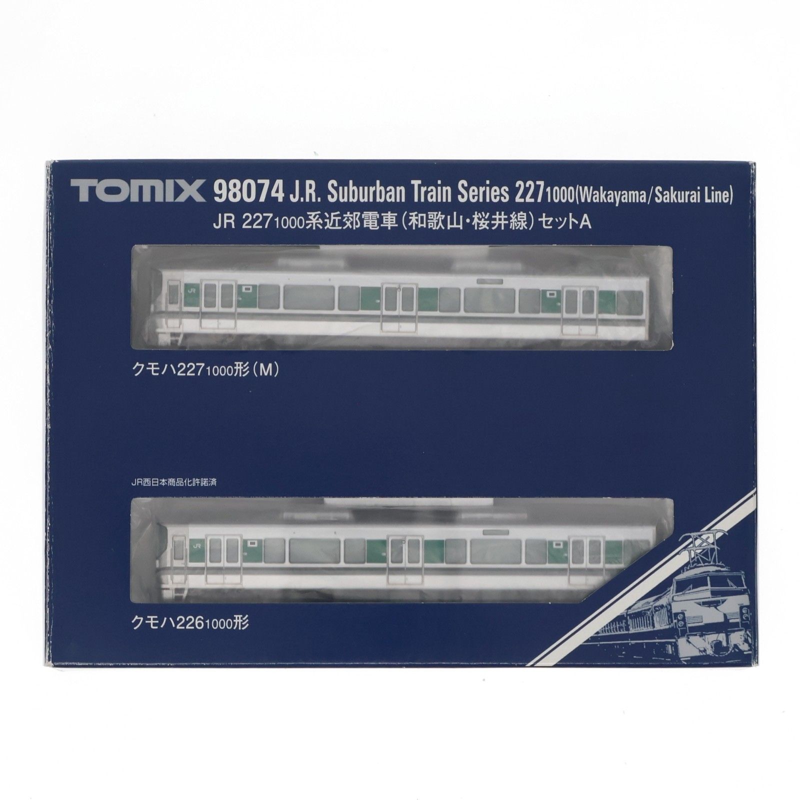 TN、方向幕98074 tomix227系1000 和歌山桜井線 227-1000系近郊電車