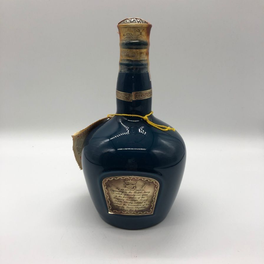 【未開栓】 SALUTE ロイヤルサルート 21年 青陶器 1085g ROYAL SALUTE 21年 ロイヤルサルート 青陶器ボトル ブレンデッド