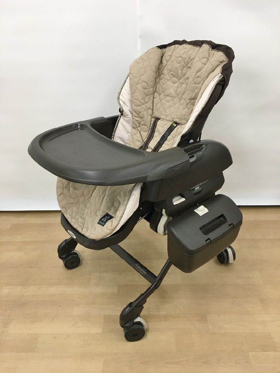 コンビ combi 電動ハイローチェア ネムリラ AUTO SWING ブラウン系 CWL ネムリラ AT 新生児から4才頃 オートスウィング 2512LR318 コンビ combi 電動ハイローチェア ネムリラ AUTO SWING ブラウン系 CWL