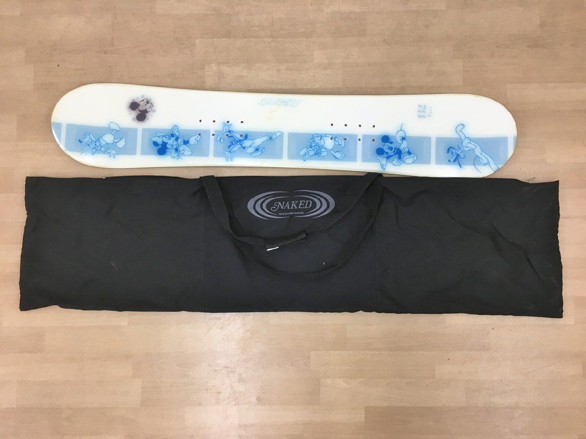 ハート HART スノーボード 132cm 収納バッグ付き 25kg-45kg ディズニー