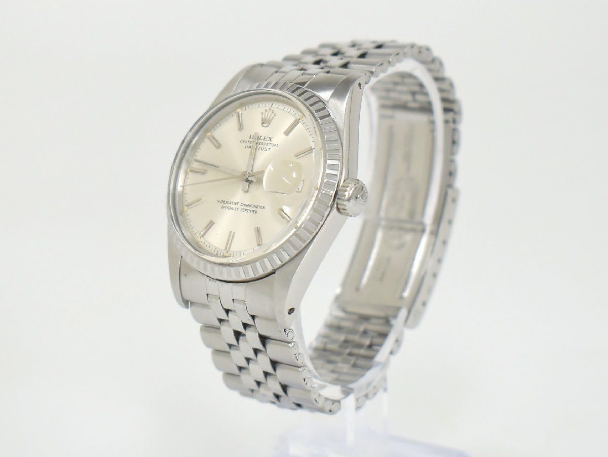 ロレックス ROLEX 腕時計 デイトジャスト 36 1603 1570 メンズ 自動巻き ステンレススチール 2026年1月OH済み → 2602LR166