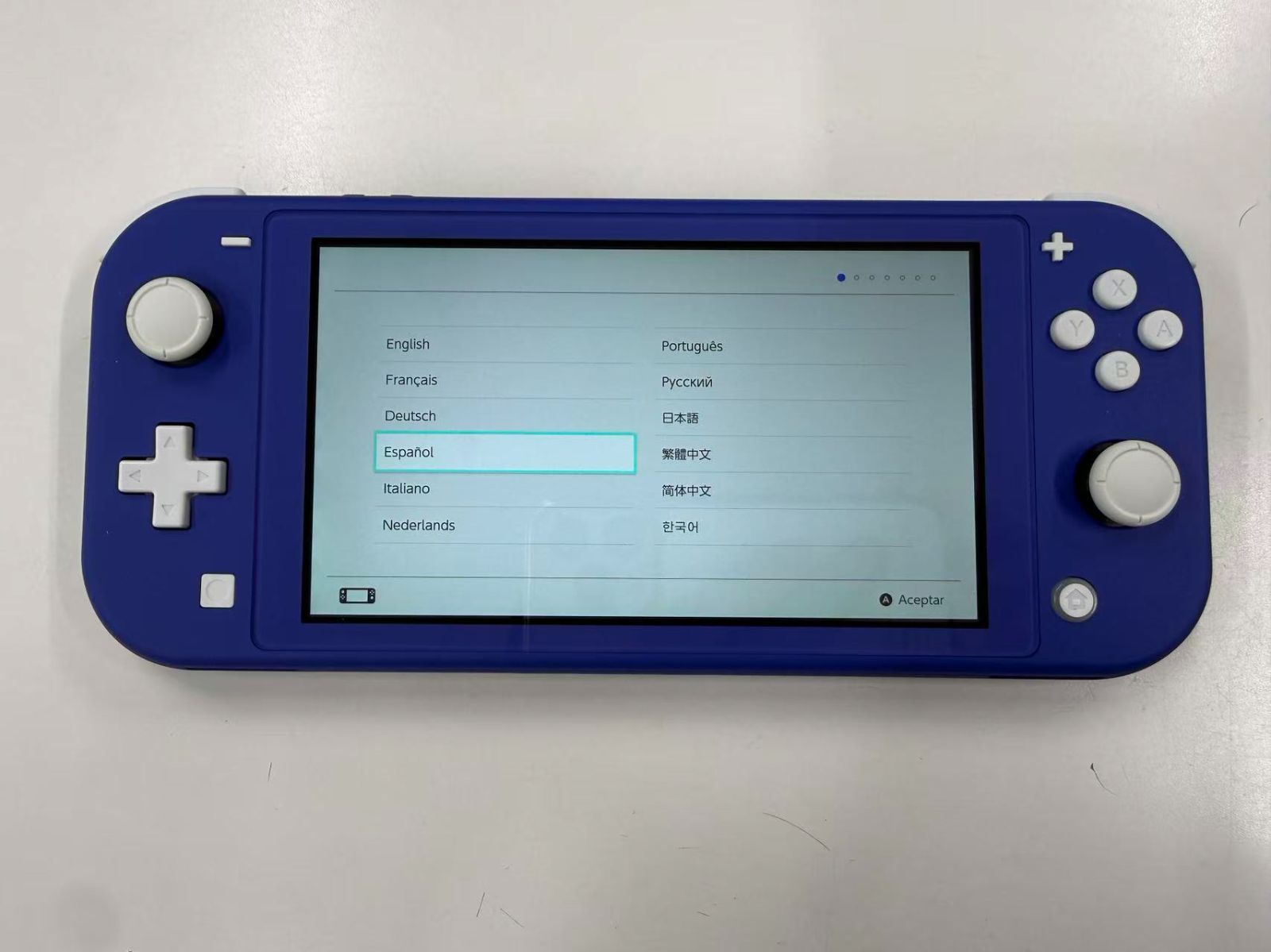 美品】Nintendo Switch Lite ブルー 本体 充電器 管理番号LA042001