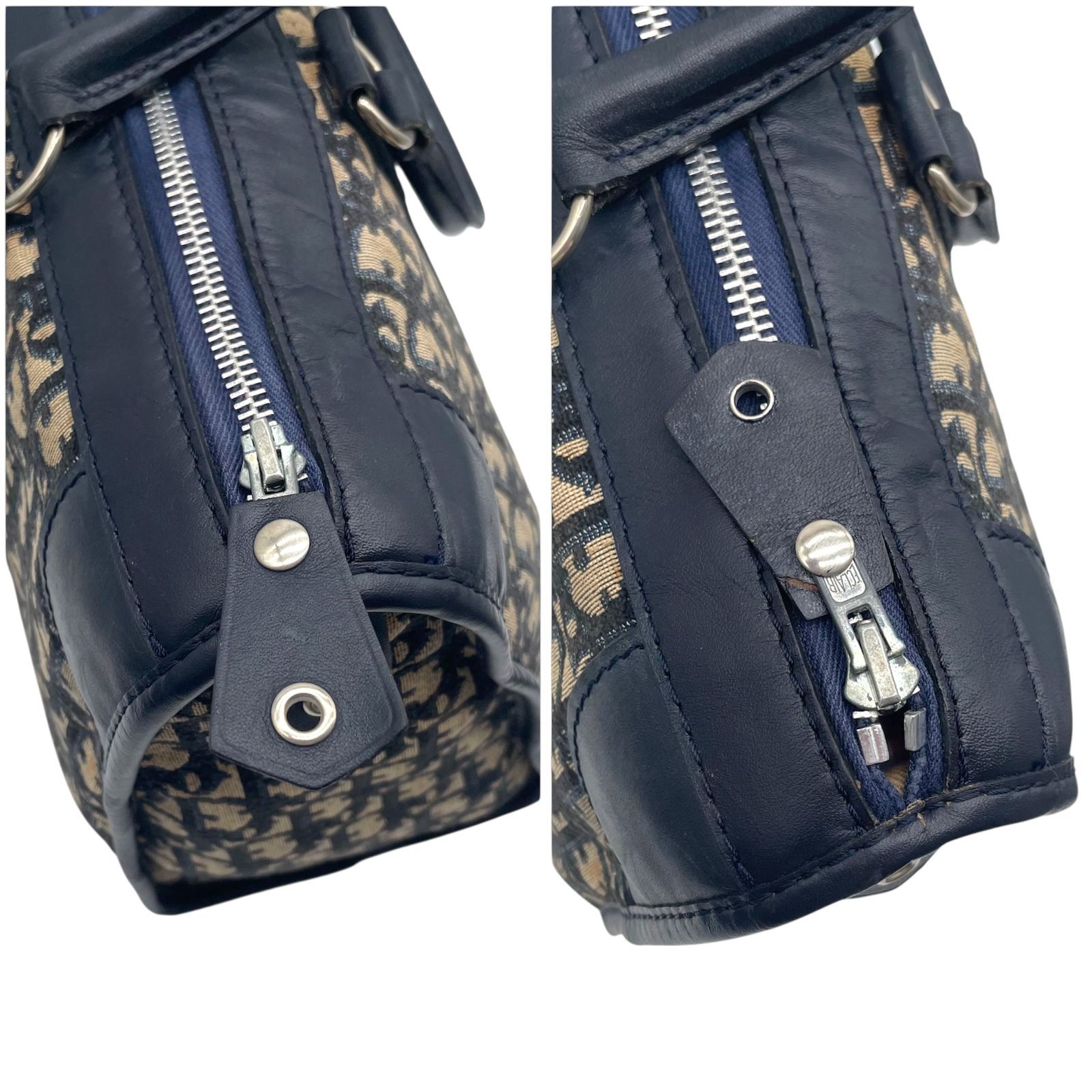 dior ボストン バッグ in blue Dior クリスチャンディオール 