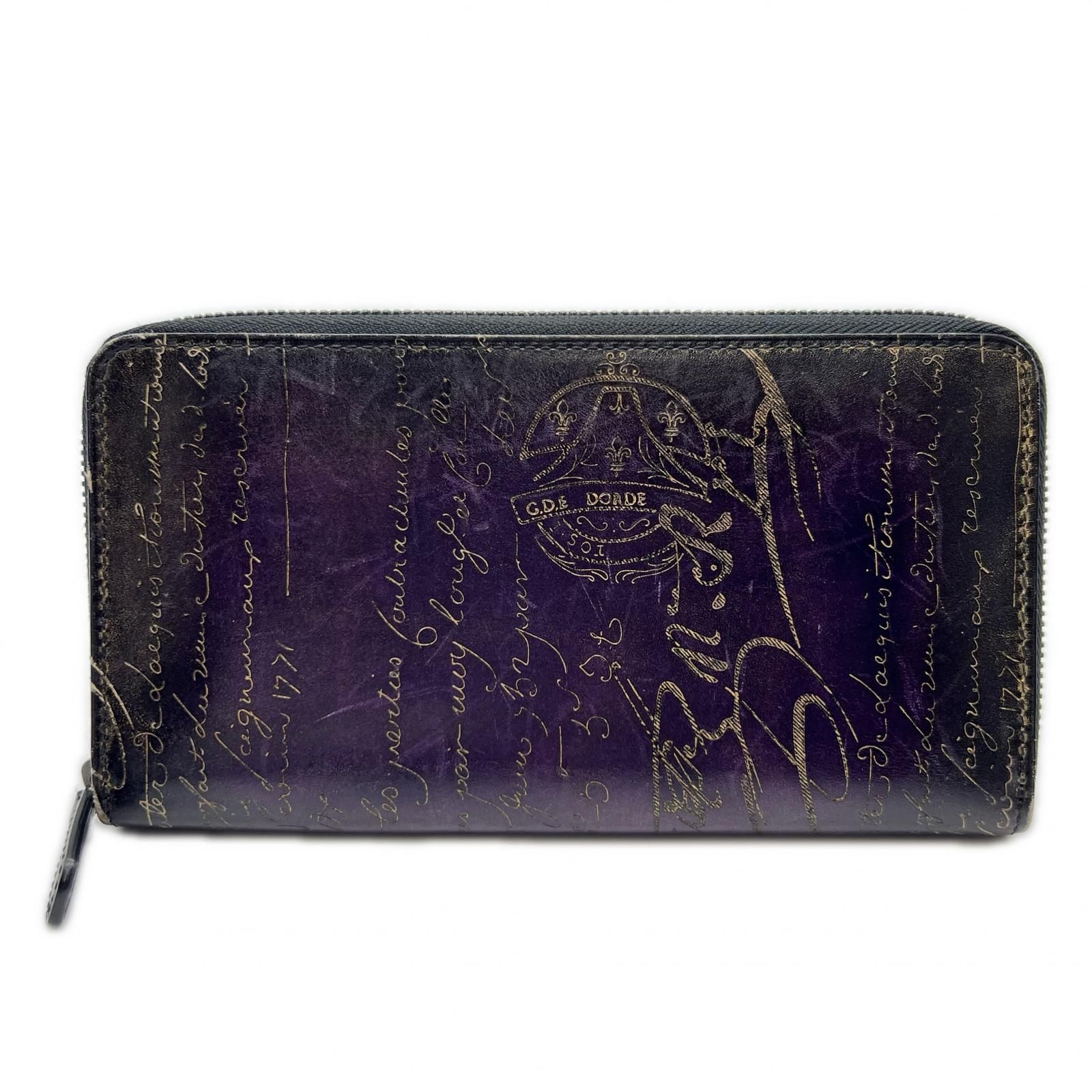 3日以内返品可 美品 Berluti ベルルッティ カリグラフィ レザー ロング