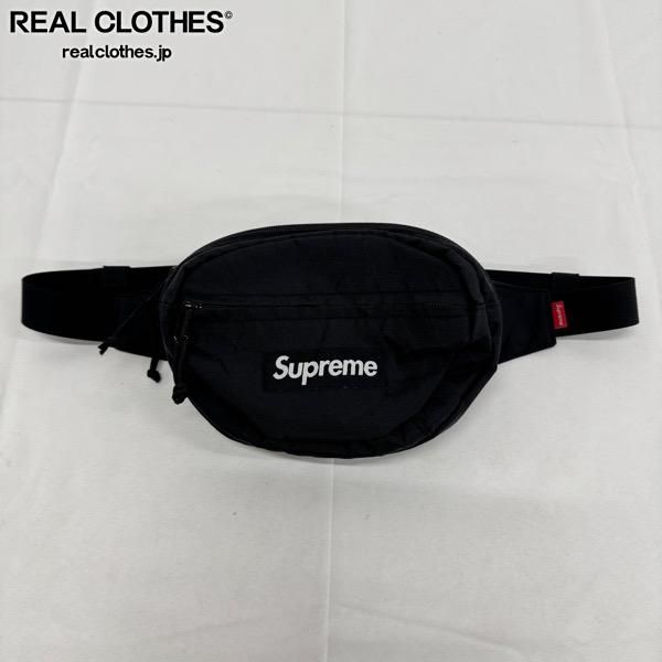 シュプリーム SUPREME ウエストバッグ ボディバッグ 17SS Supreme シュプリーム 17SS Waist Bag ウエストバッグ ブラック