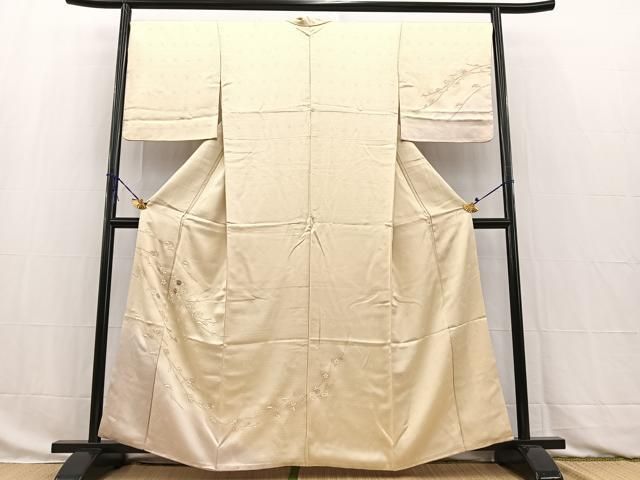 平和屋着物●訪問着　作家物　桜　暈し染め　金彩　正絹　逸品　CABB4738yc 平和屋着物□訪問着 立波文 暈し染め 金彩 正絹 逸品 CABG6459xeの通販