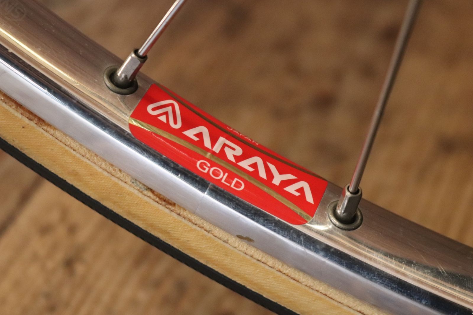 アラヤ ARAYA ゴールドリム GOLD NJS シマノ SHIMANO デュラエース
