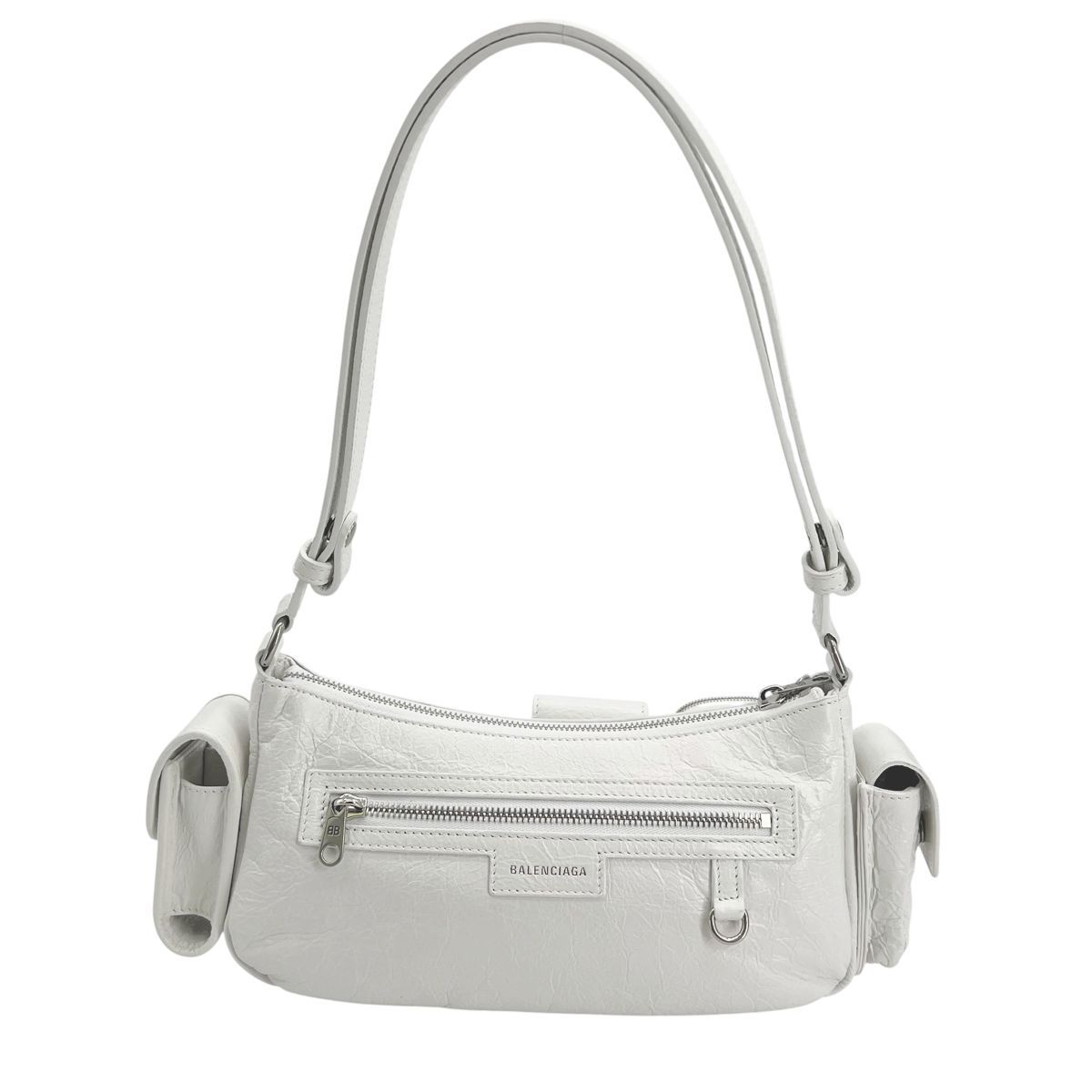 中古】 BALENCIAGA バレンシアガ 802227 ショルダーバッグ スーパー 