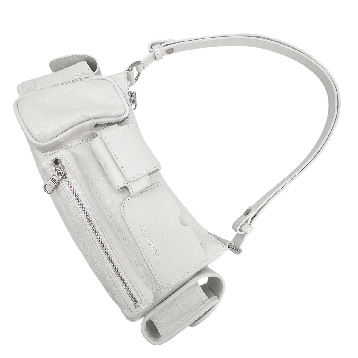 【中古】 BALENCIAGA バレンシアガ 802227 ショルダーバッグ スーパービジーショルダーバッグ ホワイト レディース 26009695 CA 中古】 BALENCIAGA バレンシアガ 802227 ショルダーバッグ スーパー